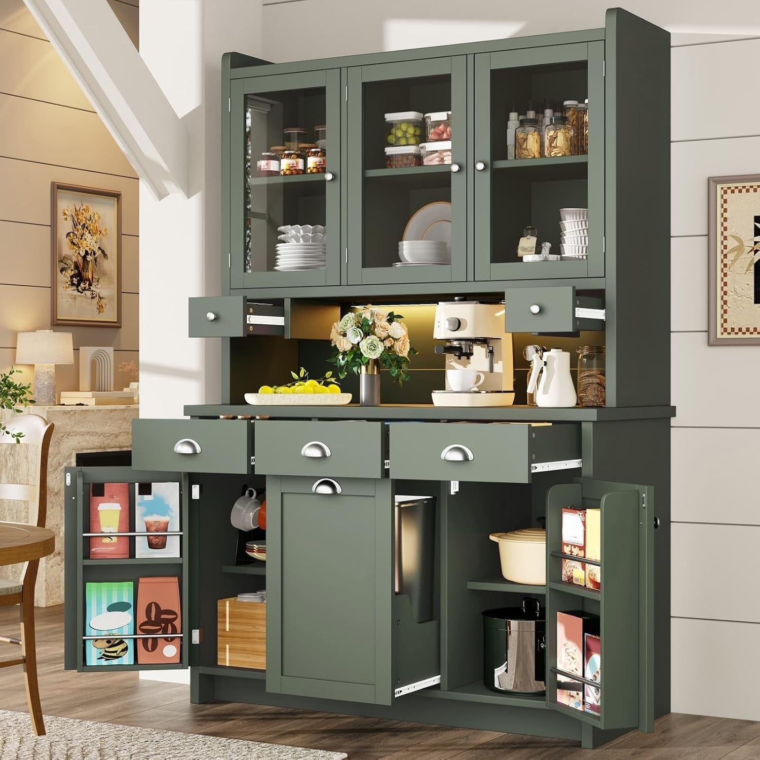 Buffets, credences et vaisseliers